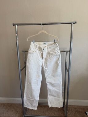 Abercrombie White denim  jeans